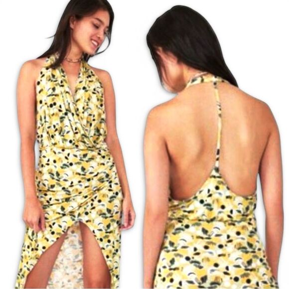 NWT Free People Daria Halter Maxi Dress - Picture 3 of 16